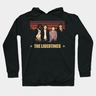 Garage Rock Rhythms Libertine Fanatic Musical Design Hoodie